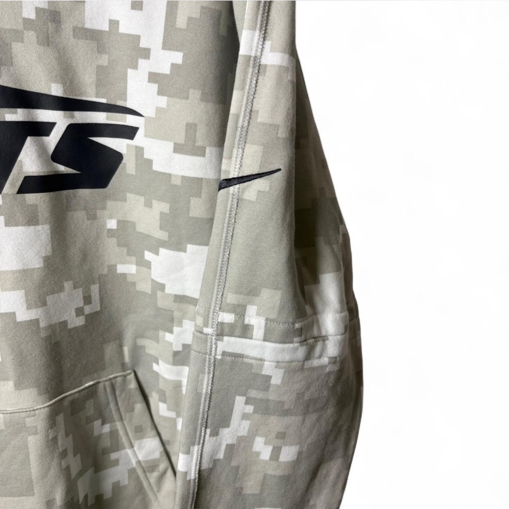 Nike NFL Jets Camo Salute to Service Hoodie Sweatshirt Size Large - Picture 5 of 8